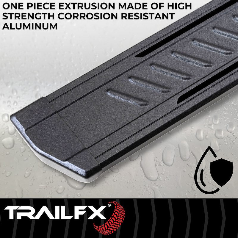 TrailFX A6 Running Boards for Toyota Tundra Double Cab AL6017B SpadezStore