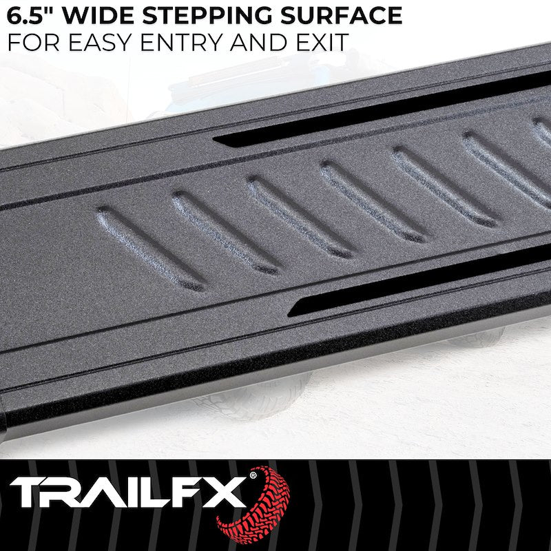 TrailFX A6 Running Boards GM Silverado/Sierra Extended Cab AL6003B SpadezStore