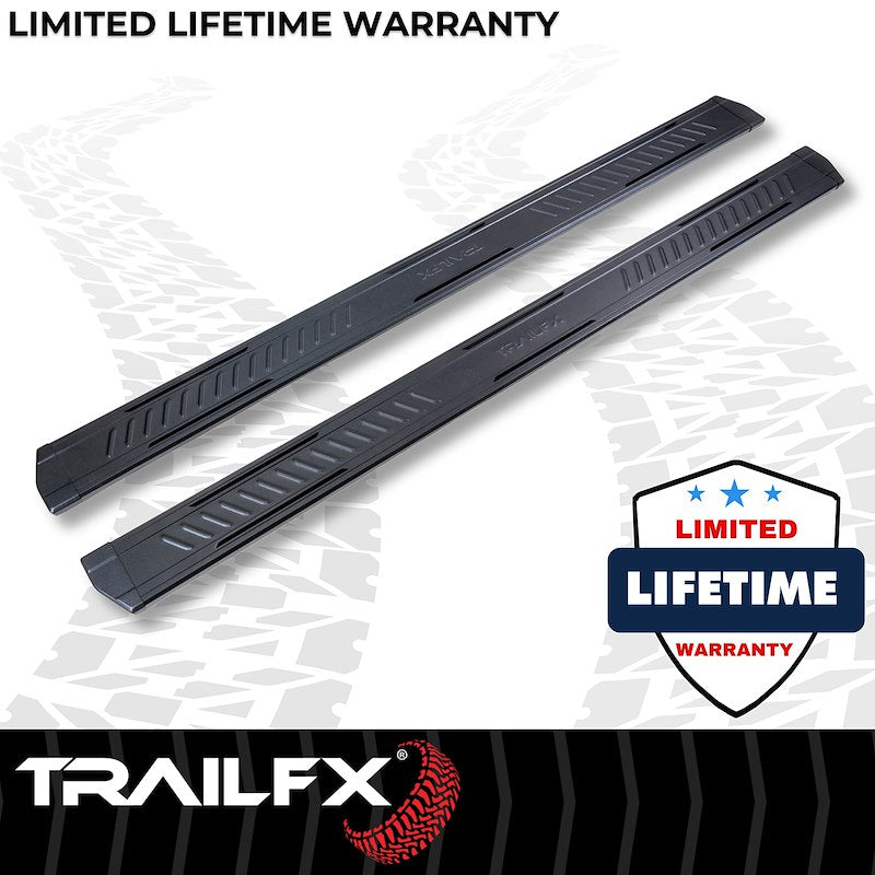 TrailFX A6 Running Boards GM Silverado/Sierra Extended Cab AL6003B SpadezStore