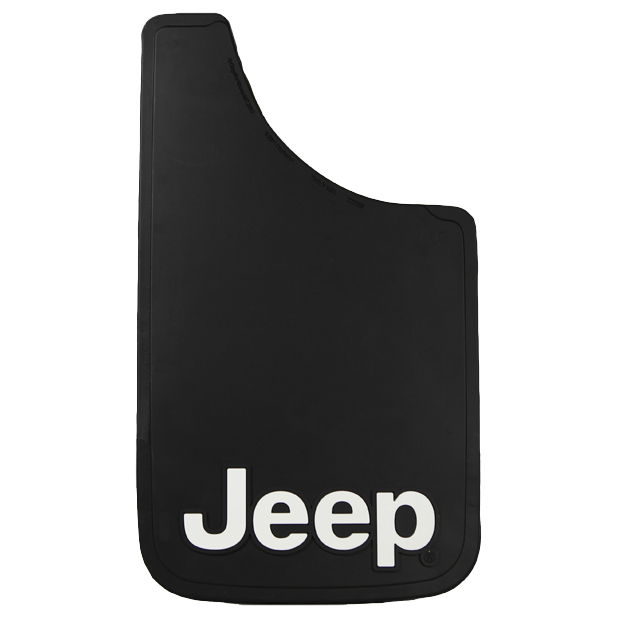 Plasticolor Easy-Fit Series Universal Mud Flap Jeep Logo 000542R01 SpadezStore
