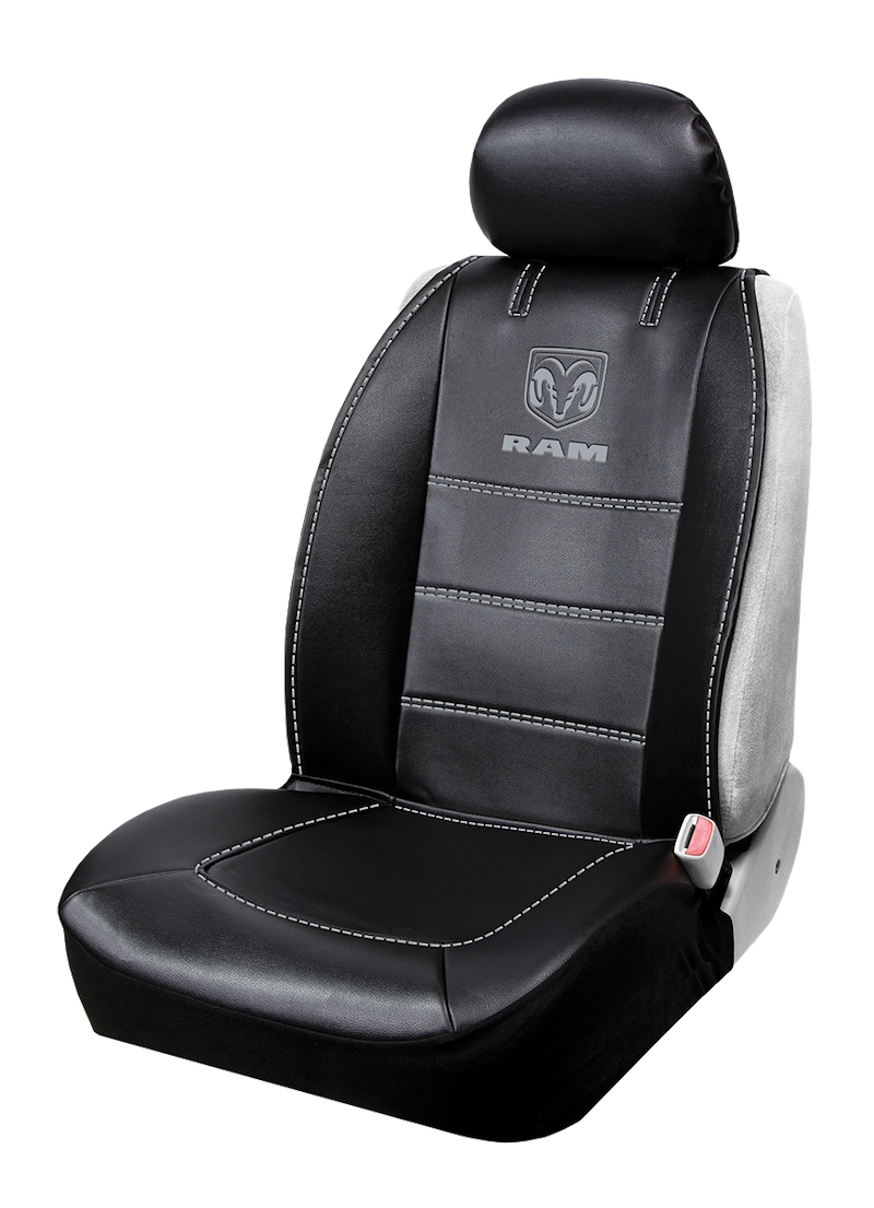 Plasticolor 008628R25 Dodge Ram Logo Seat Cover SpadezStore
