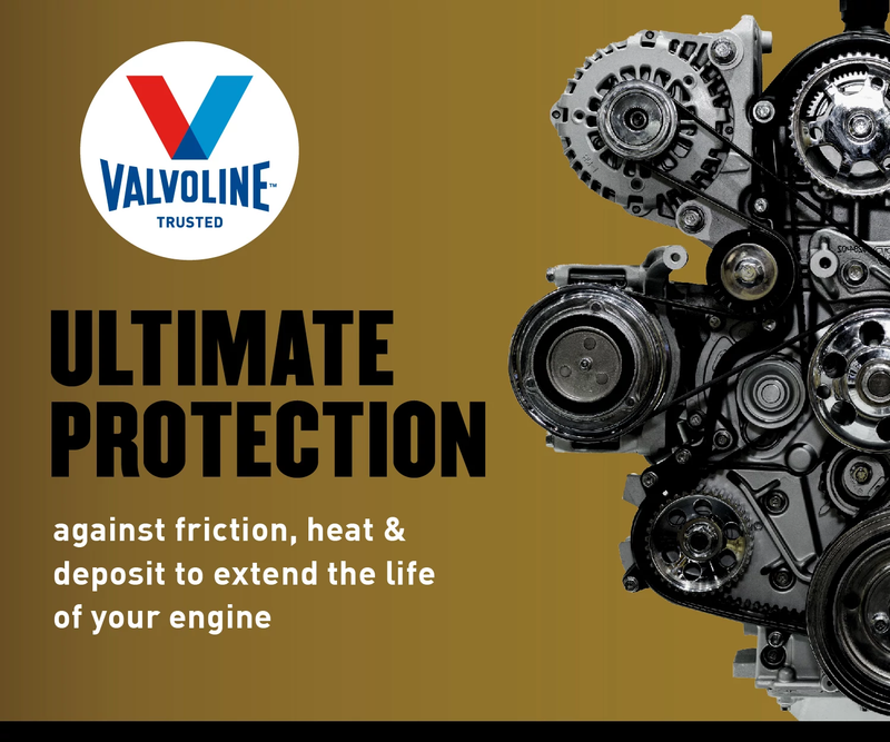 Valvoline Extended Protection Full Synthetic Motor Oil SAE 5W-30 1 Quart SpadezStore