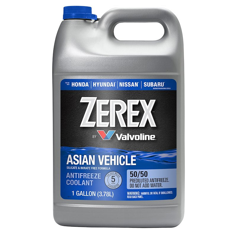 Zerex Pre-Mixed 50-50 Blue Engine Coolant For Asian Vehicle SpadezStore