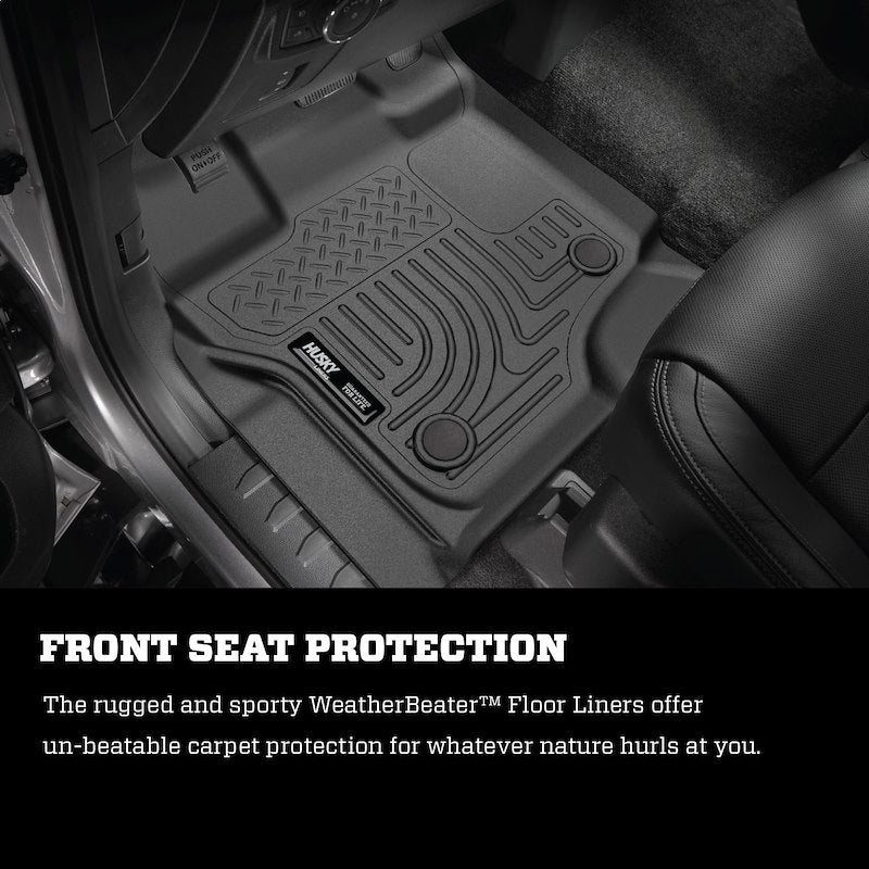 Husky Liners WeatherBeater Second Seat Floor Liner 19361 SpadezStore