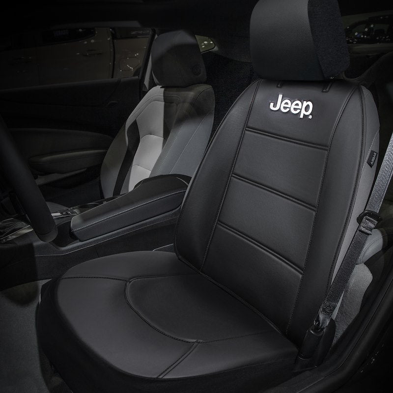 Plasticolor 008581R01 Jeep Logo Seat Cover SpadezStore