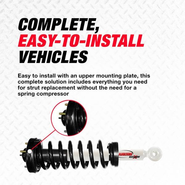 Rancho RS5000X Loaded RS551845 Suspension Strut and Coil Spring Assembly SpadezStore