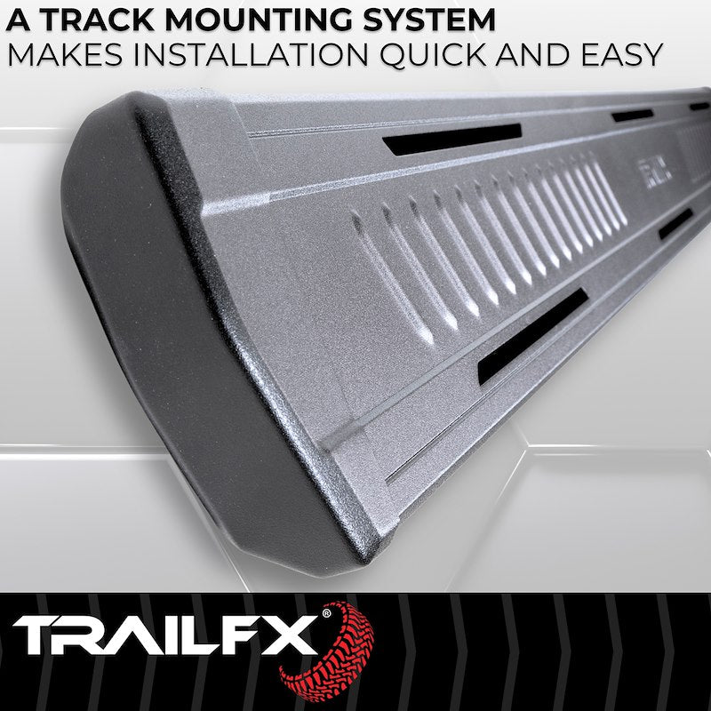 TrailFX A6 Running Boards GM Silverado/Sierra Extended Cab AL6003B SpadezStore