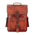 Classy Leather Bags The Hughes Rustic Backpack SpadezStore