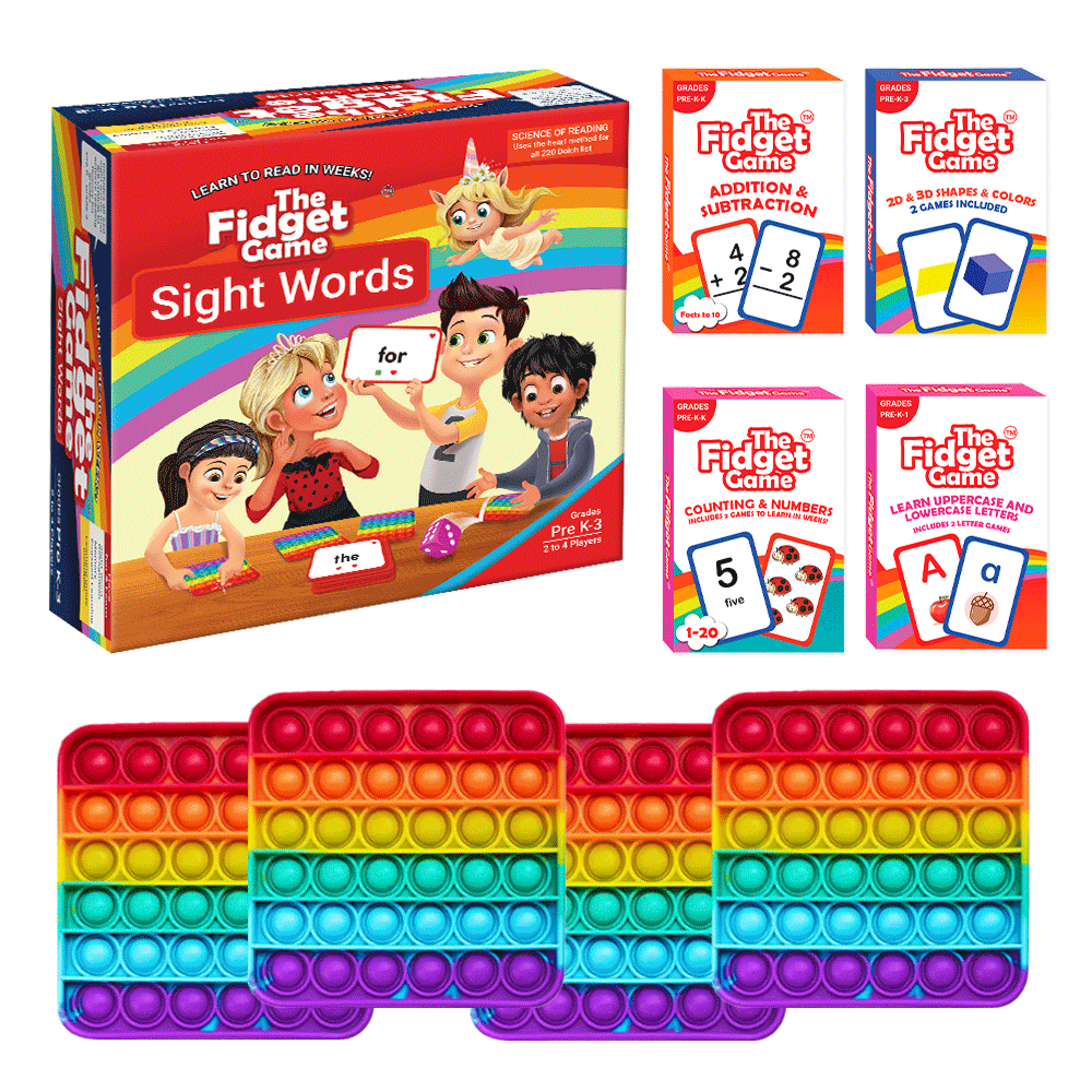 The Fidget Games Kindergarten Bundle SpadezStore