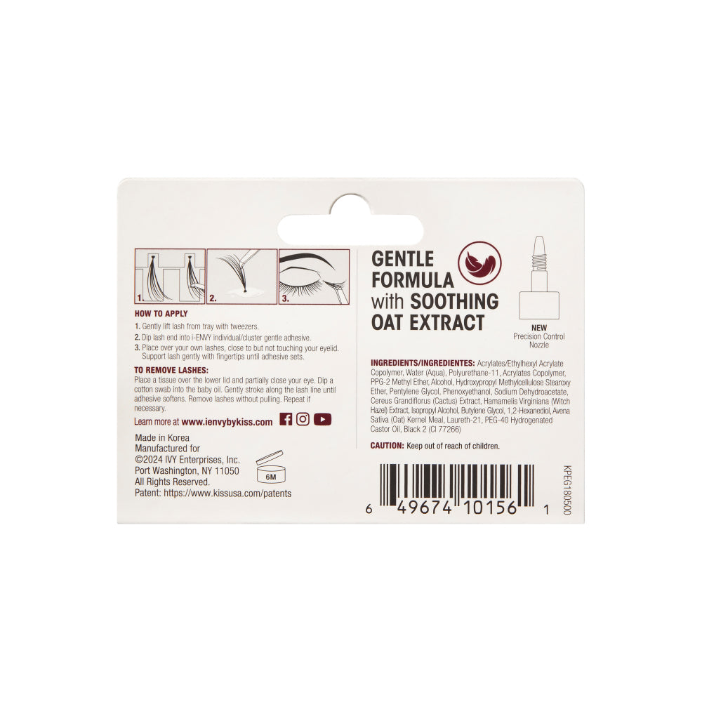 iEnvy Individual Cluster Gentle Lash Adhesive SpadezStore