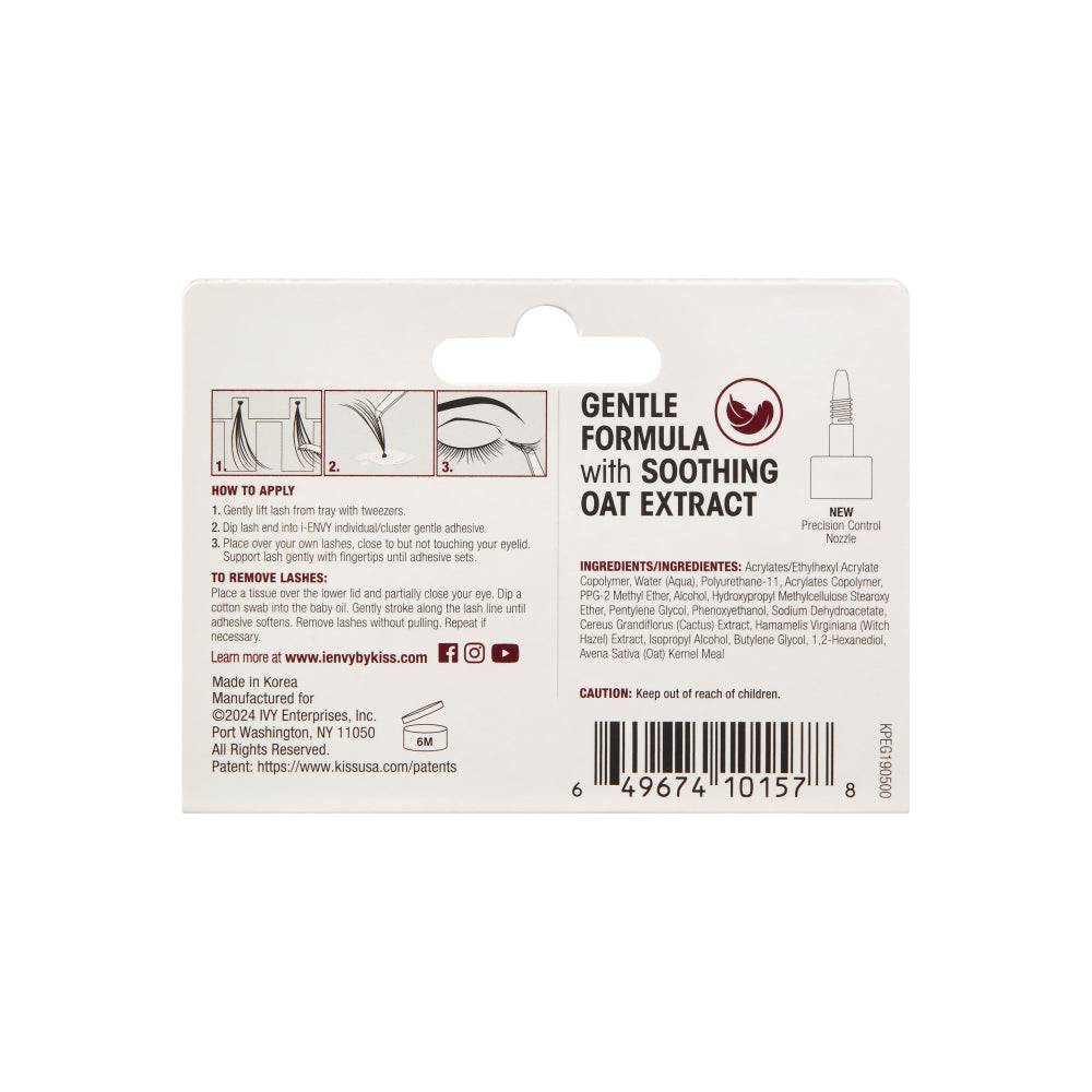 iEnvy Individual Cluster Gentle Lash Adhesive SpadezStore