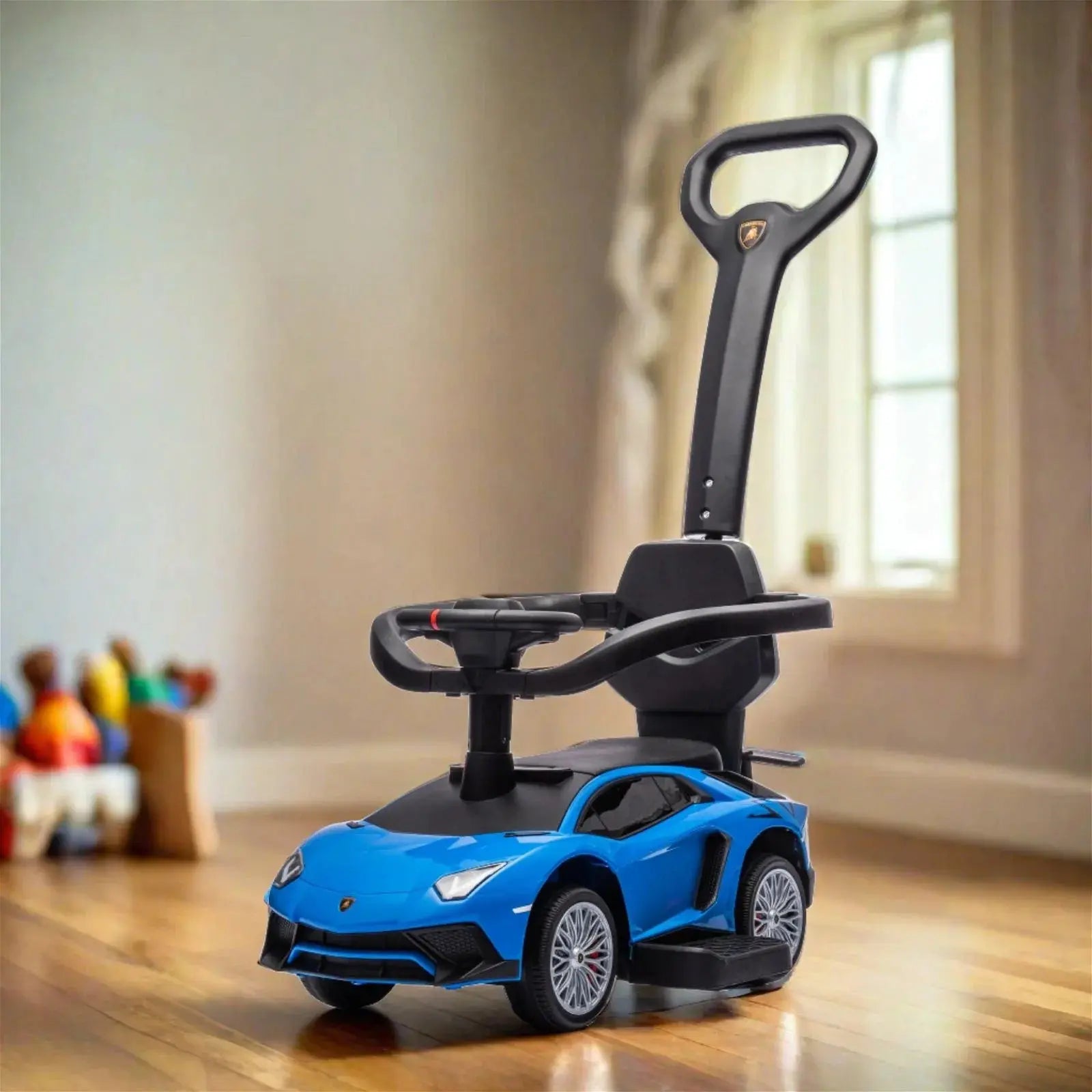 Freddo Lamborghini 3-in-1 Kids Push Ride On Toy Car SpadezStore