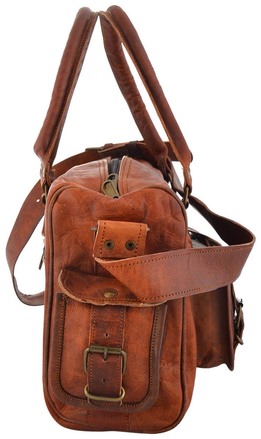 Classy Leather Bags The Multitasker Crossbody SpadezStore