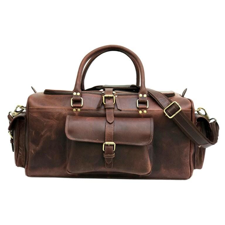 Classy Leather Bags The Richardson Duffle SpadezStore