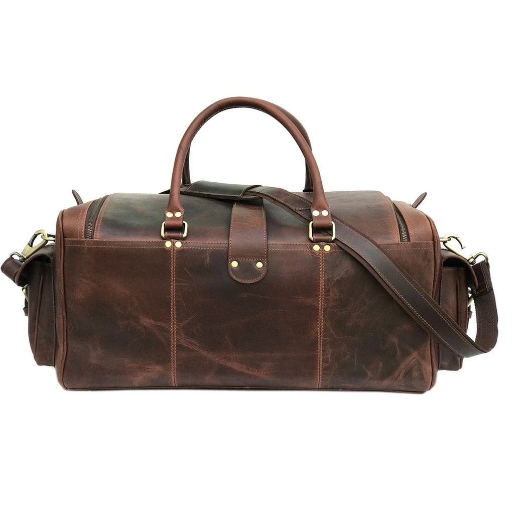 Classy Leather Bags The Richardson Duffle SpadezStore