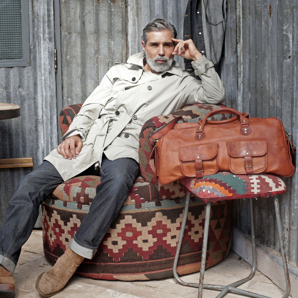 Classy Leather Bags The Hydrus Carry-On Duffel SpadezStore