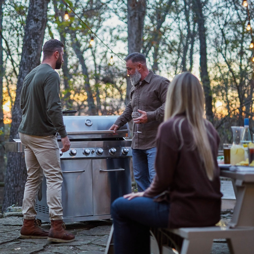 Monument Grills 77352 | Full Stainless Propane Gas Grill SpadezStore