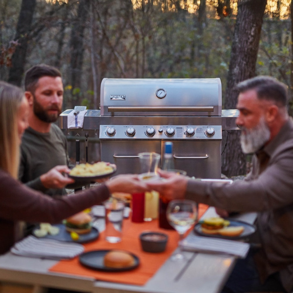 Monument Grills 77352 | Full Stainless Propane Gas Grill SpadezStore
