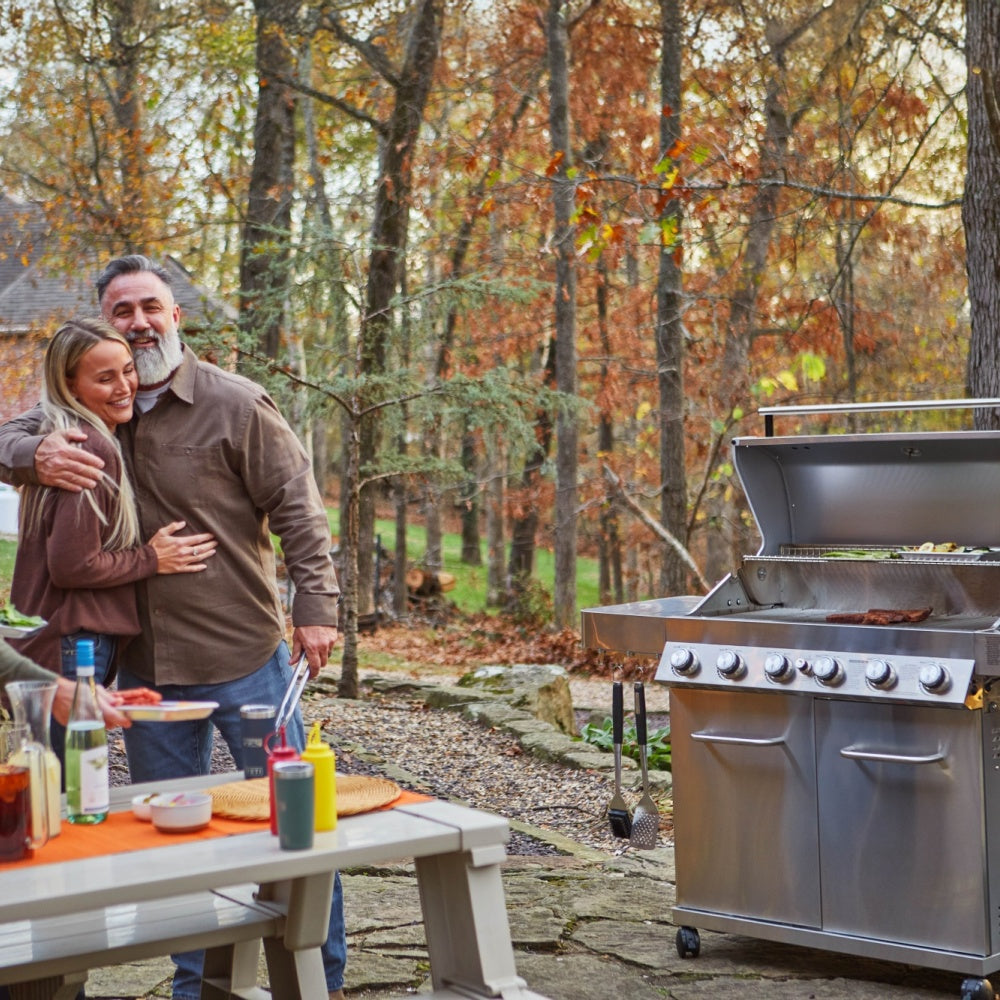 Monument Grills 77352 | Full Stainless Propane Gas Grill SpadezStore