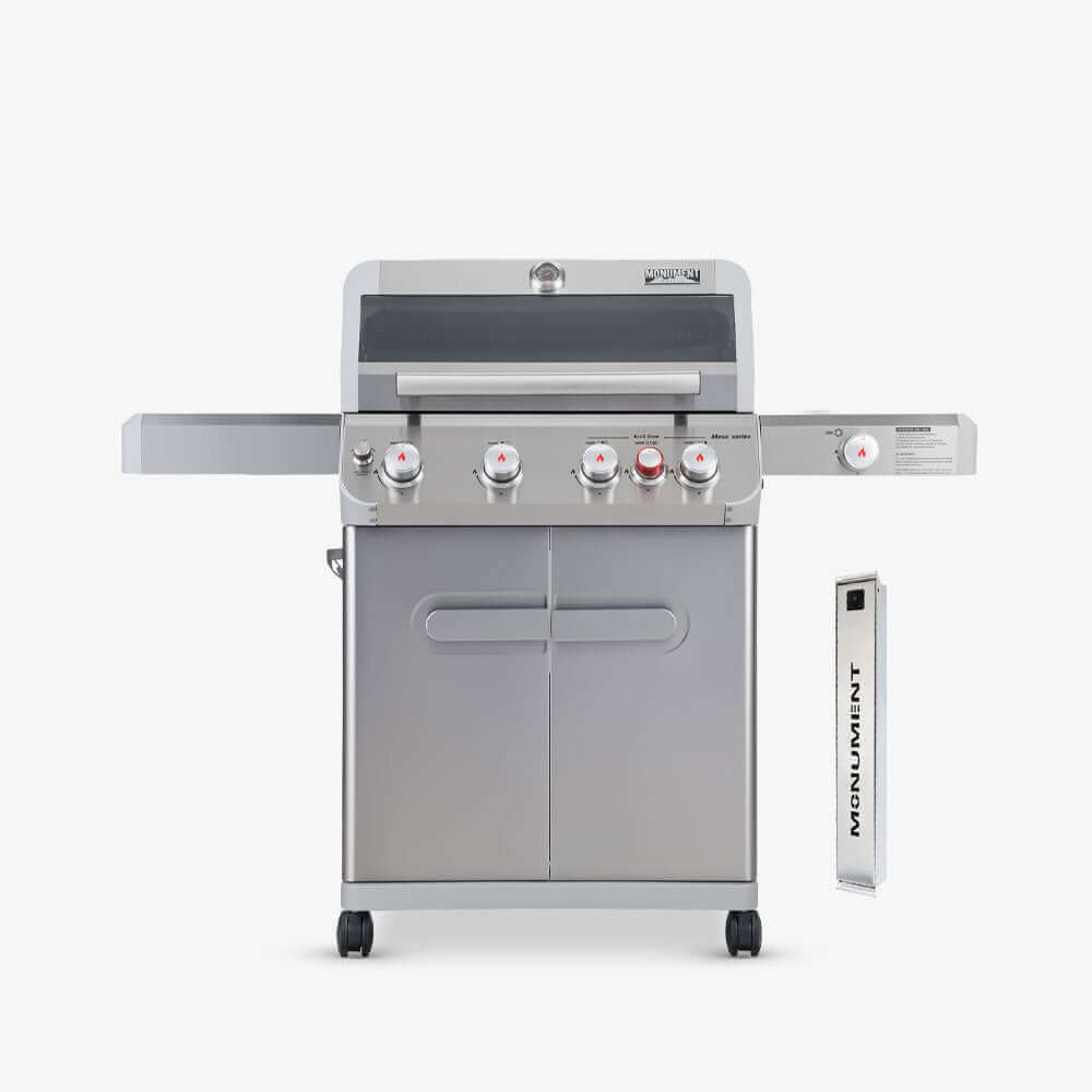 Monument Grills Mesa 415BZ | Stainless Propane Gas Grill SpadezStore