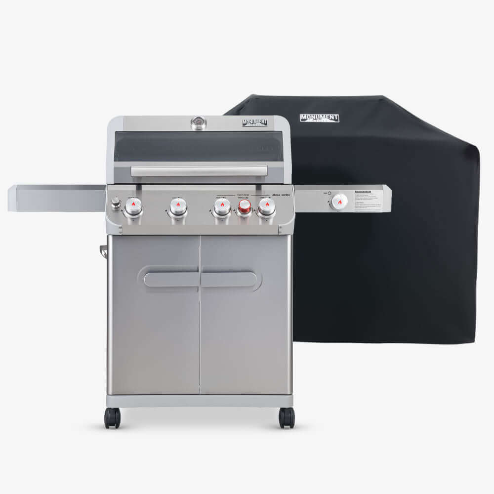 Monument Grills Mesa 415BZ | Stainless Propane Gas Grill SpadezStore
