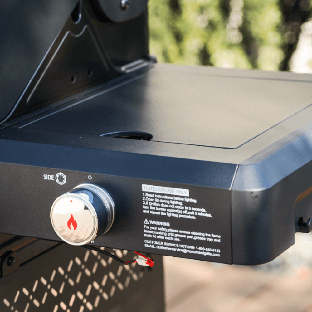 Monument Grills Mesa 325 | Black Propane Gas Grill SpadezStore