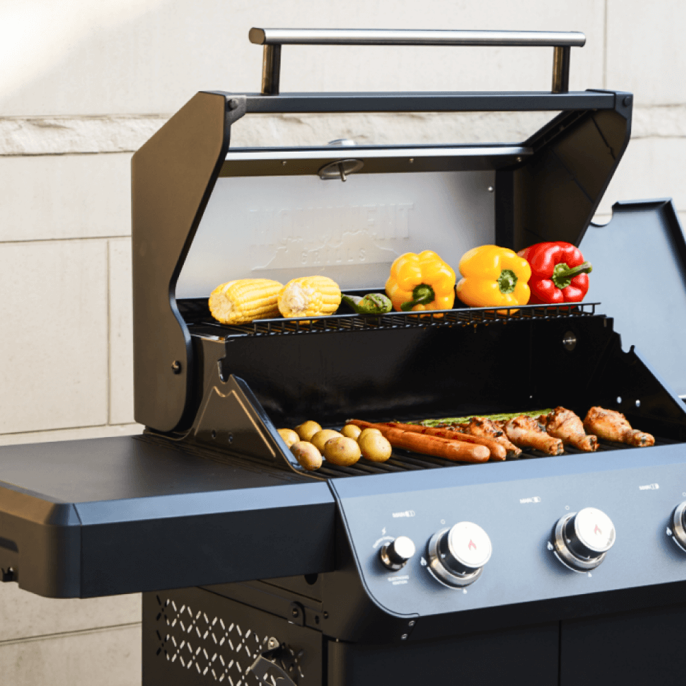 Monument Grills Mesa 325 | Black Propane Gas Grill SpadezStore