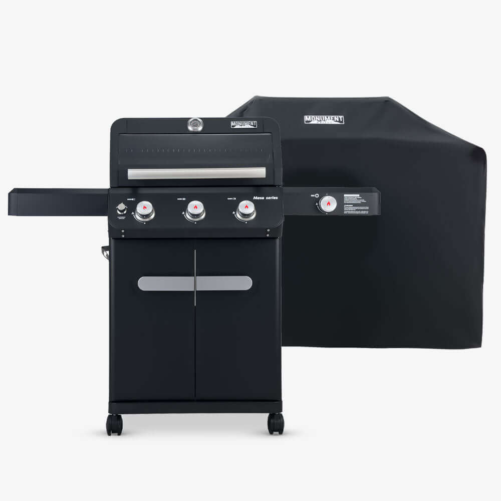 Monument Grills Mesa 325 | Black Propane Gas Grill SpadezStore