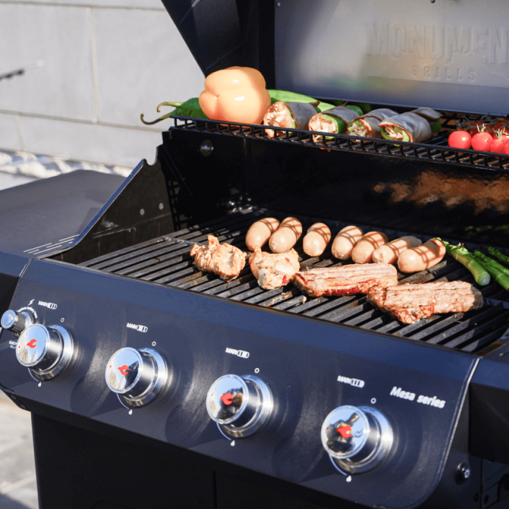 Monument Grills Mesa 425 | Black Propane Gas Grill SpadezStore