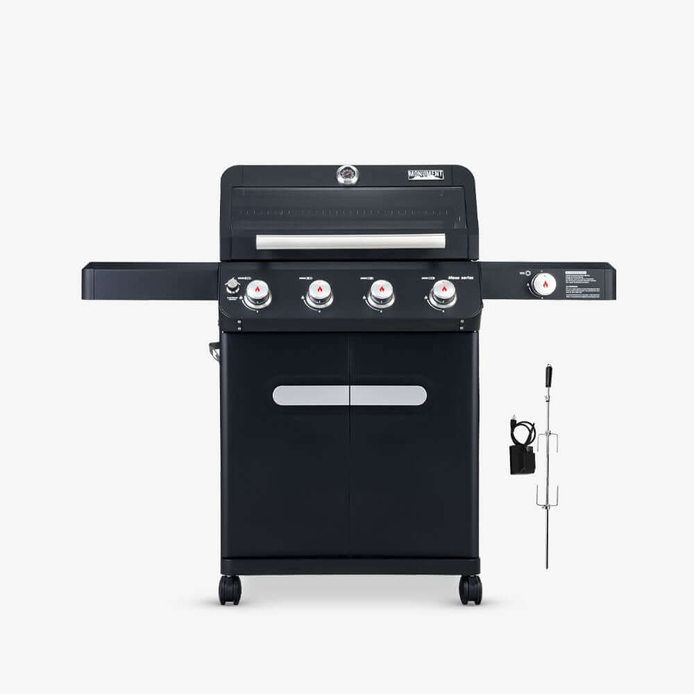 Monument Grills Mesa 425 | Black Propane Gas Grill SpadezStore
