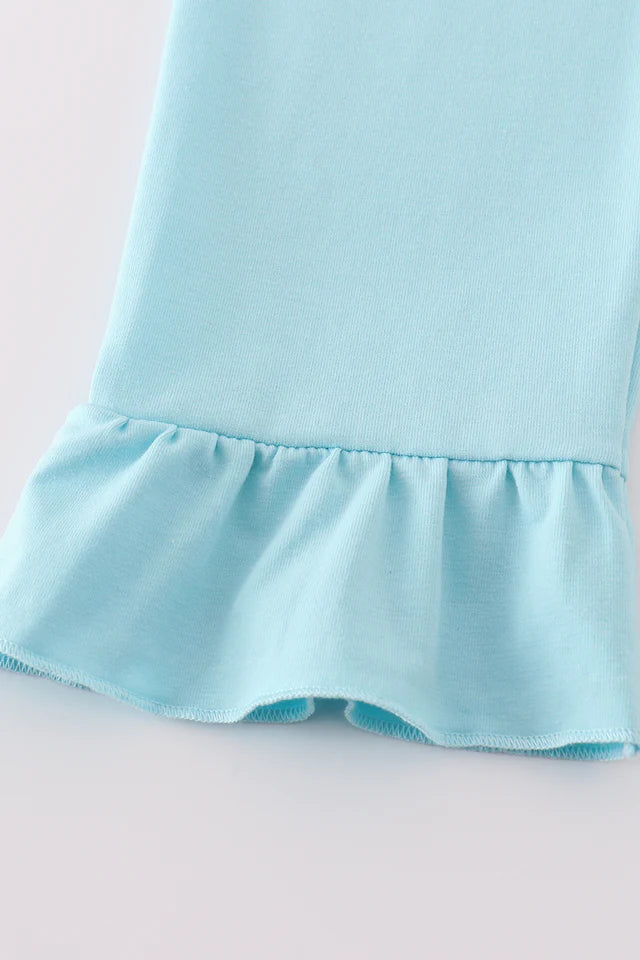 Abby & Evie Valentine's Day Heart Envelope Embroidery Plaid Girl Set MC406542 SpadezStore