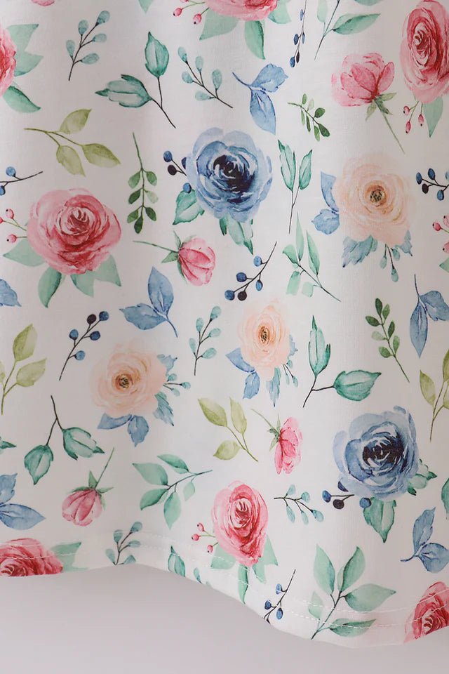 Abby & Evie Green Garden Rose Mom Dress MC410087 SpadezStore