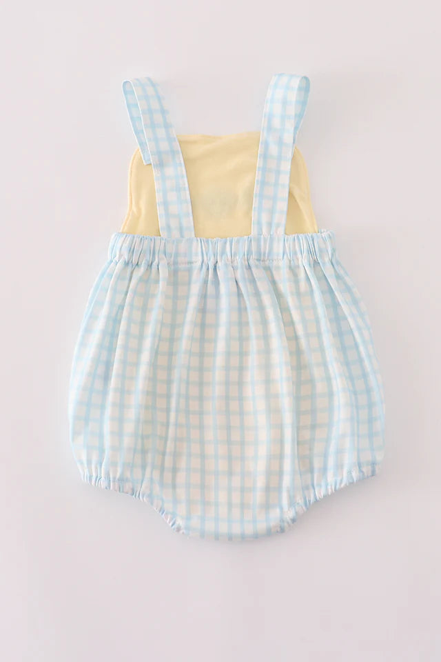 Abby & Evie Yellow Puppy Embroidery Bubble MC503016 SpadezStore