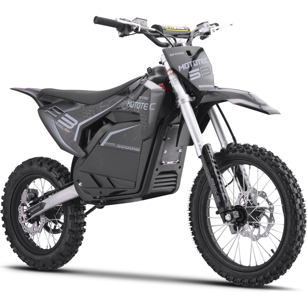 MotoTec 72v 5000w Pro Electric Dirt Bike SpadezStore