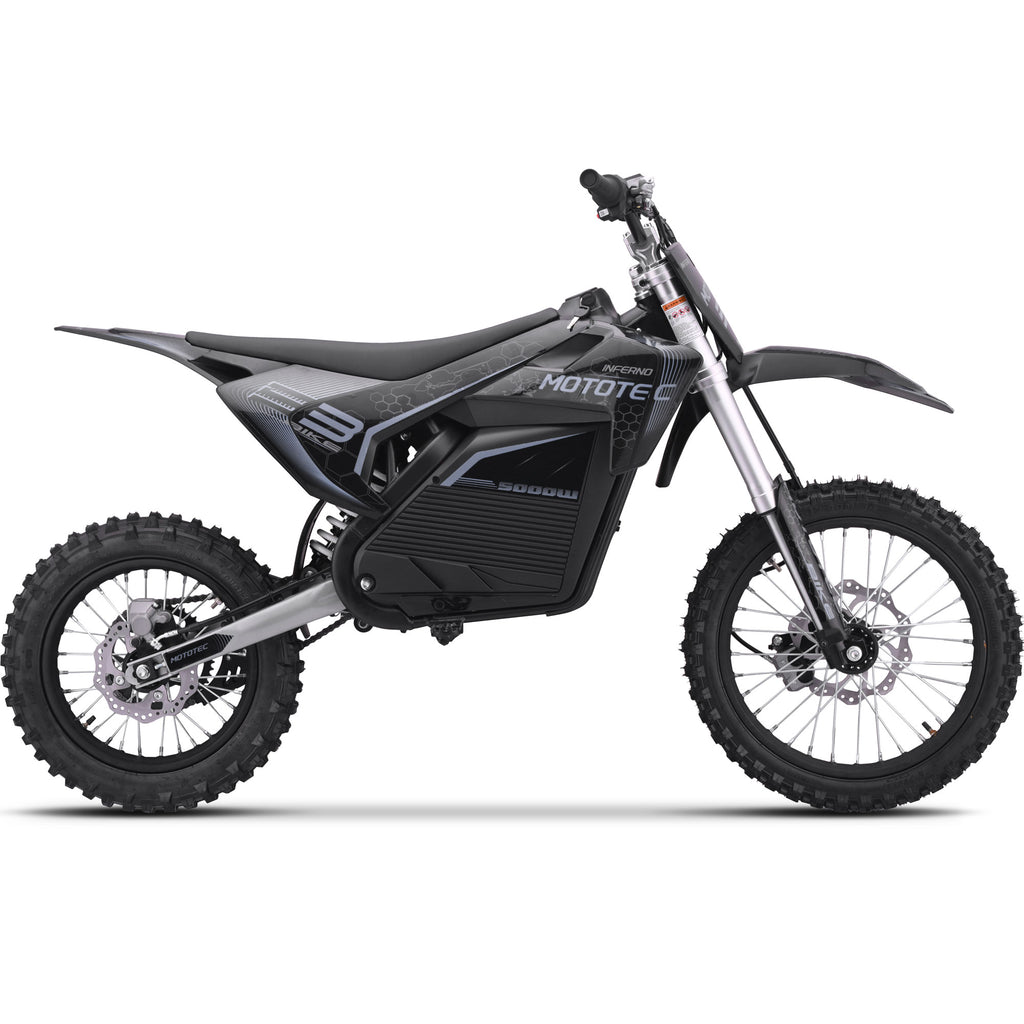 MotoTec 72v 5000w Pro Electric Dirt Bike SpadezStore