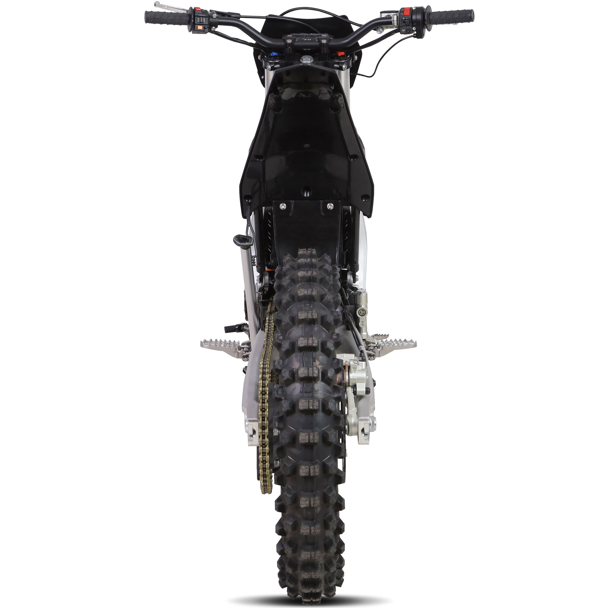 MotoTec Venom 72v 12000w Electric Dirt Bike Black SpadezStore