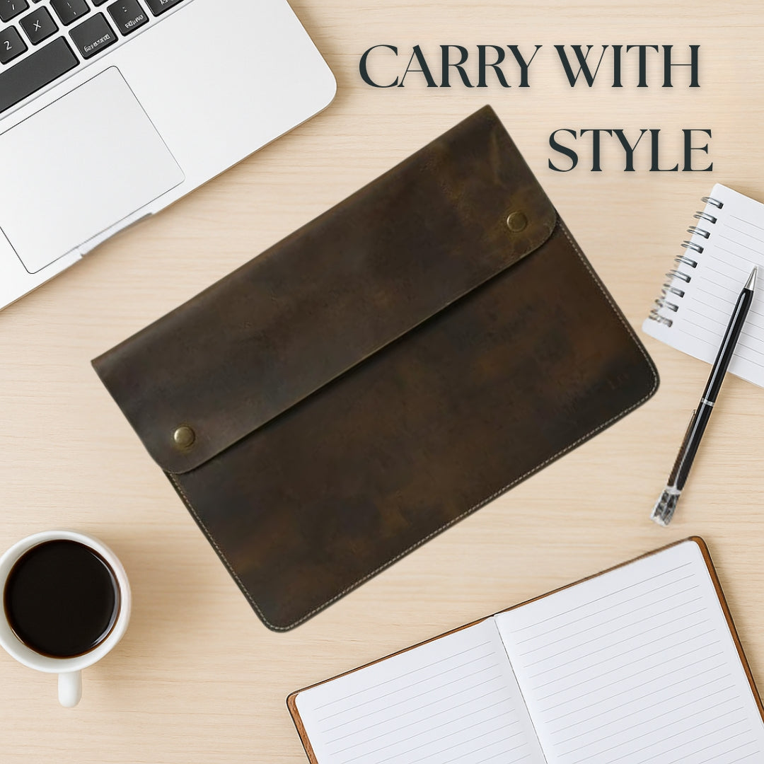 Classy Leather Bags The MacBook Folio SpadezStore