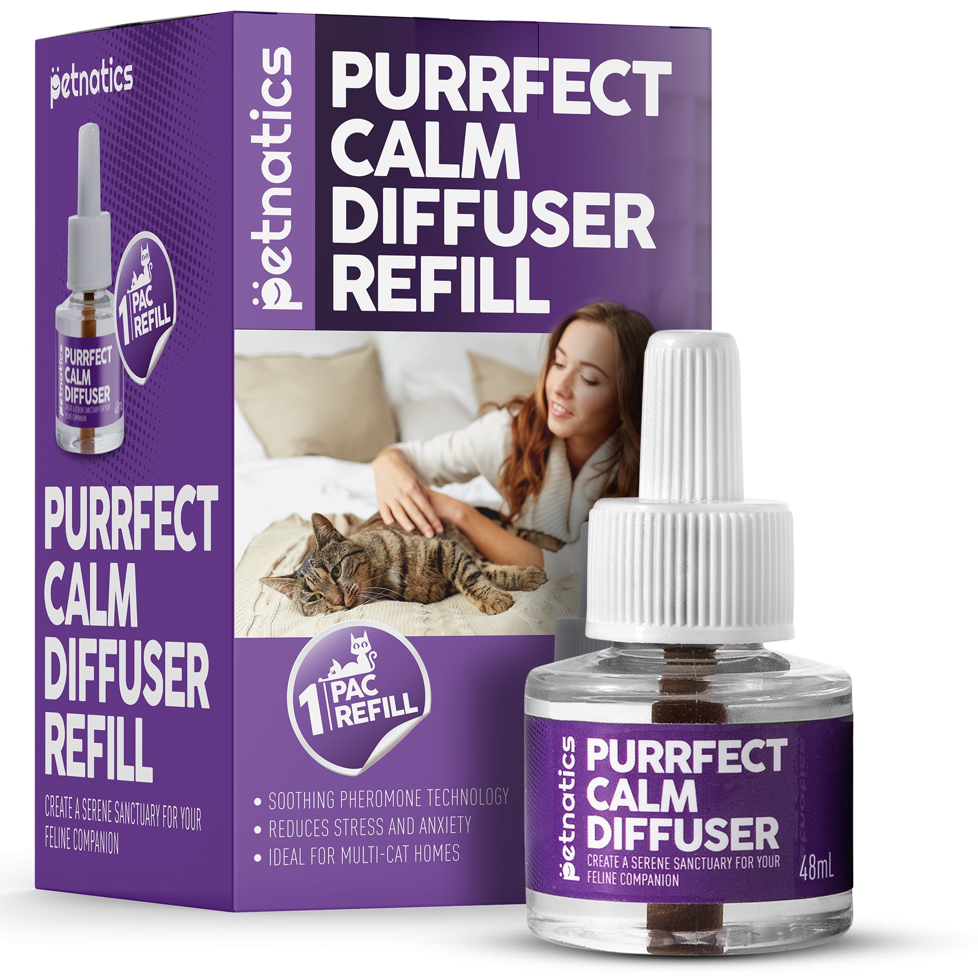 Petnatics Purrfect Calming Diffuser Refill Pack SpadezStore