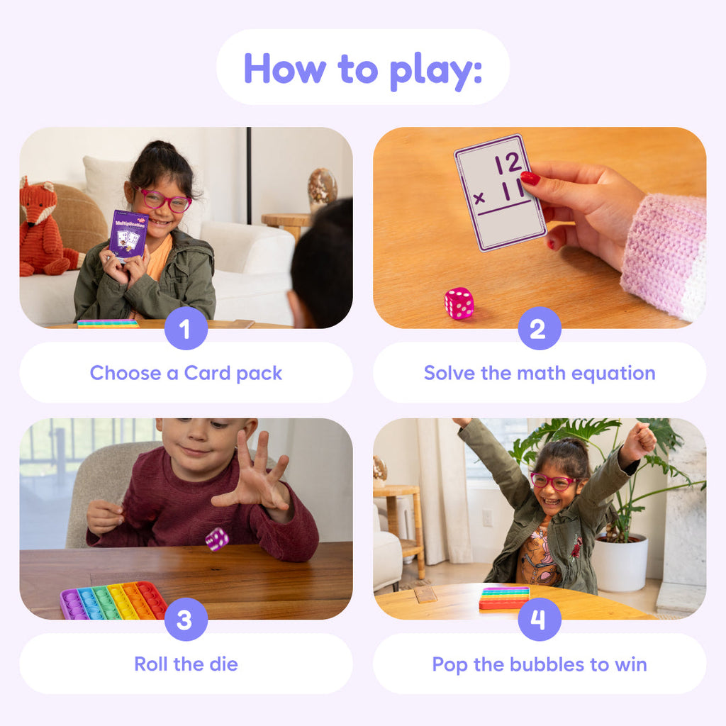 The Fidget Games Math Card Pack Bundle