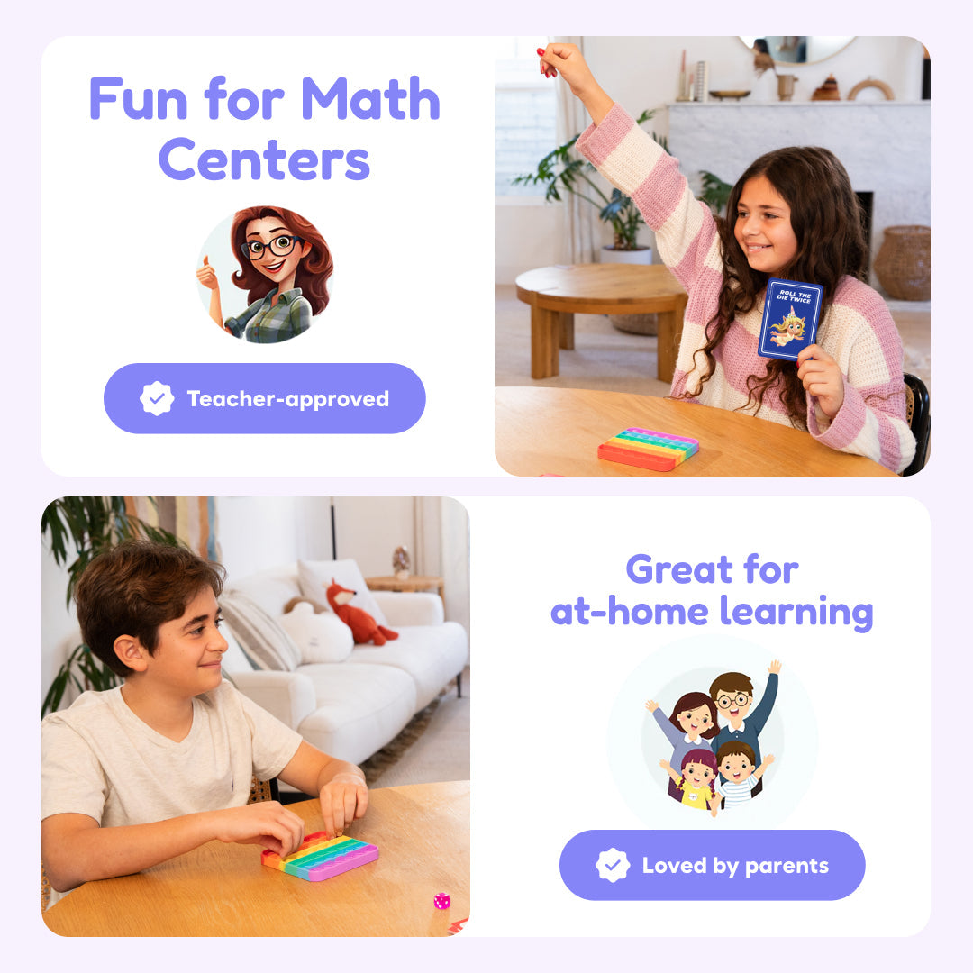 The Fidget Games Math Card Pack Bundle
