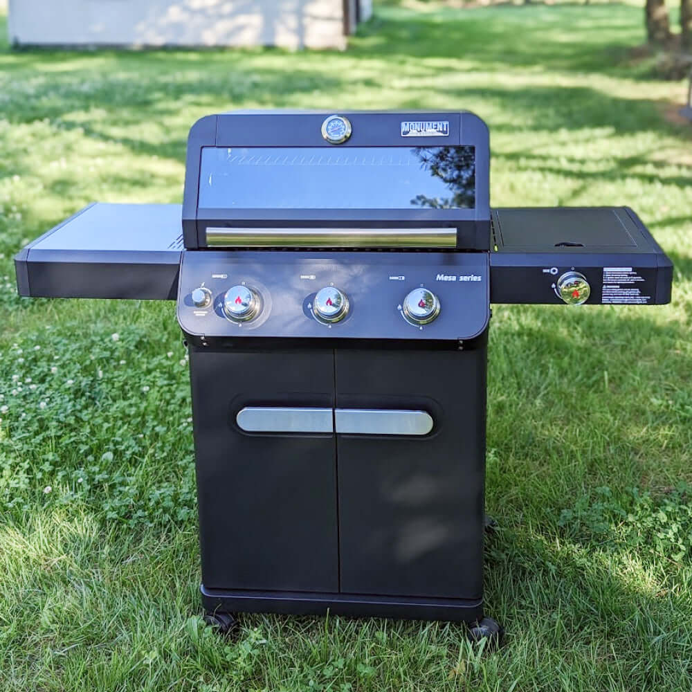 Monument Grills Mesa 325 | Black Propane Gas Grill SpadezStore