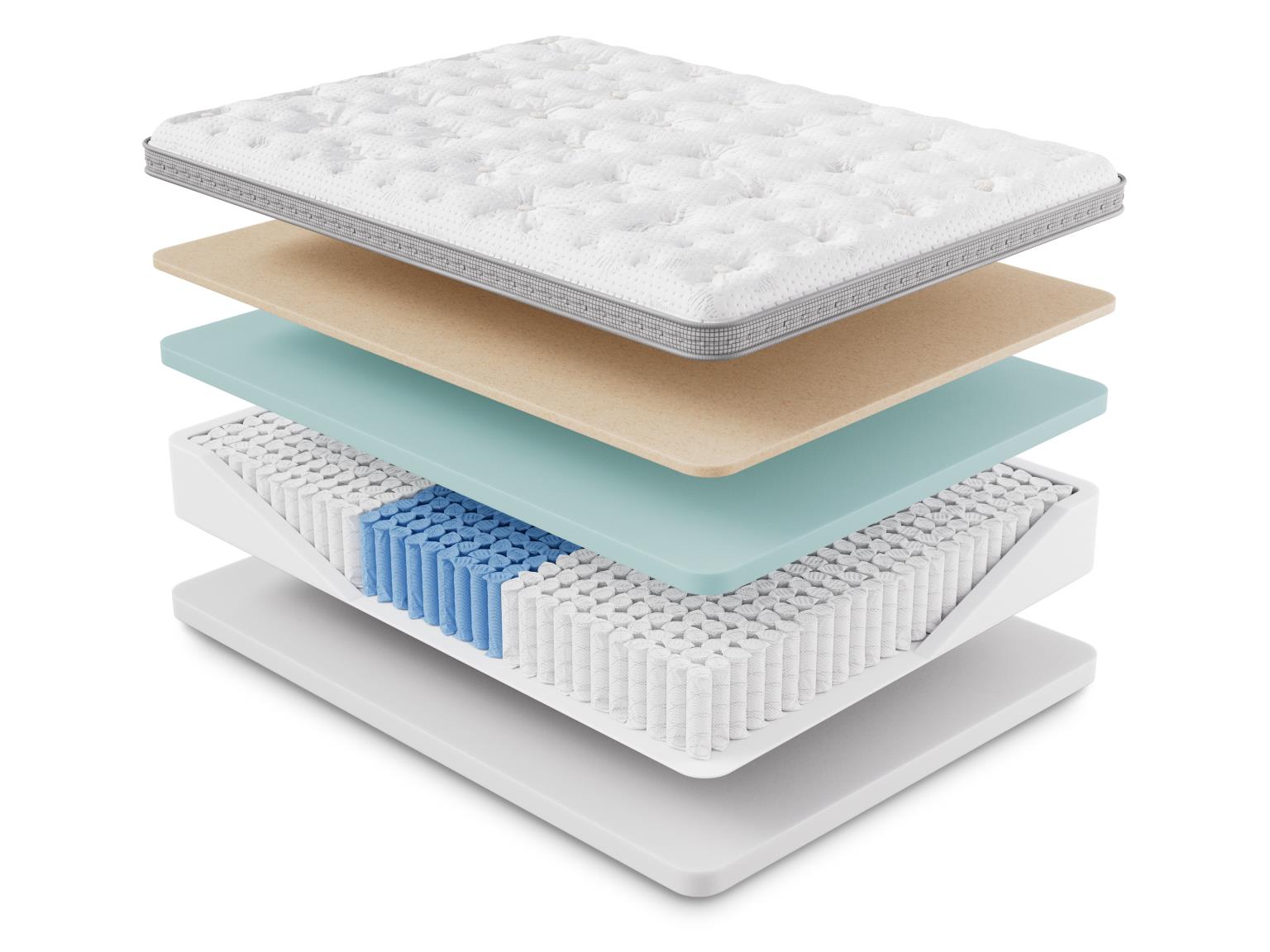 Diamond Mattress Monaco Tufted Euro Top Firm SpadezStore