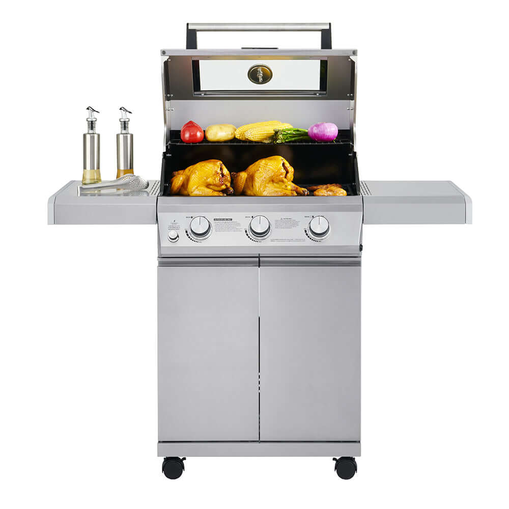 Monument Grills Mesa 300 | Stainless Propane Gas Grill SpadezStore