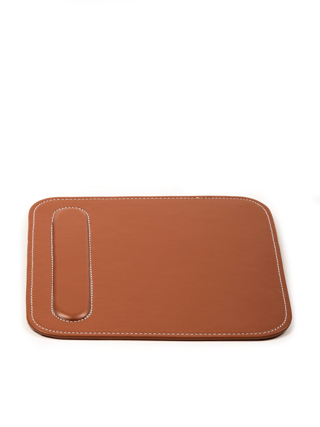 Classy Leather Bags Leather Mouse Pad with Wrist Rest set of 2 SpadezStore