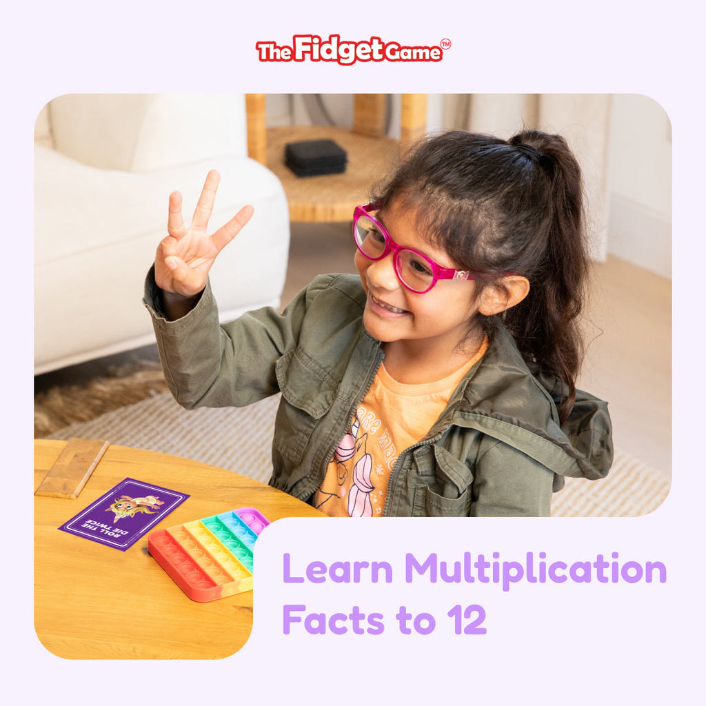 The Fidget Games Multiplication Card Pack SpadezStore