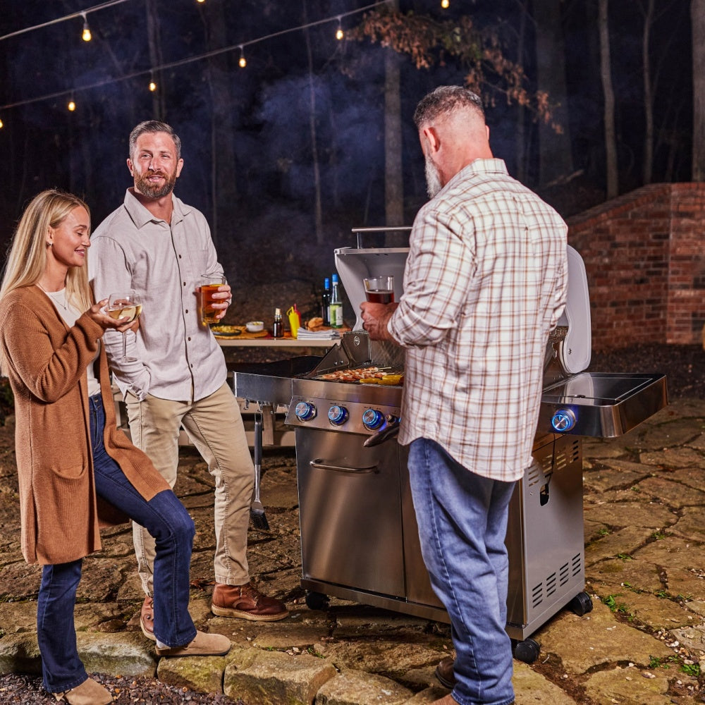 Monument Grills 77352 | Full Stainless Propane Gas Grill SpadezStore