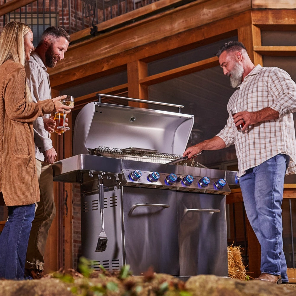 Monument Grills 77352 | Full Stainless Propane Gas Grill SpadezStore
