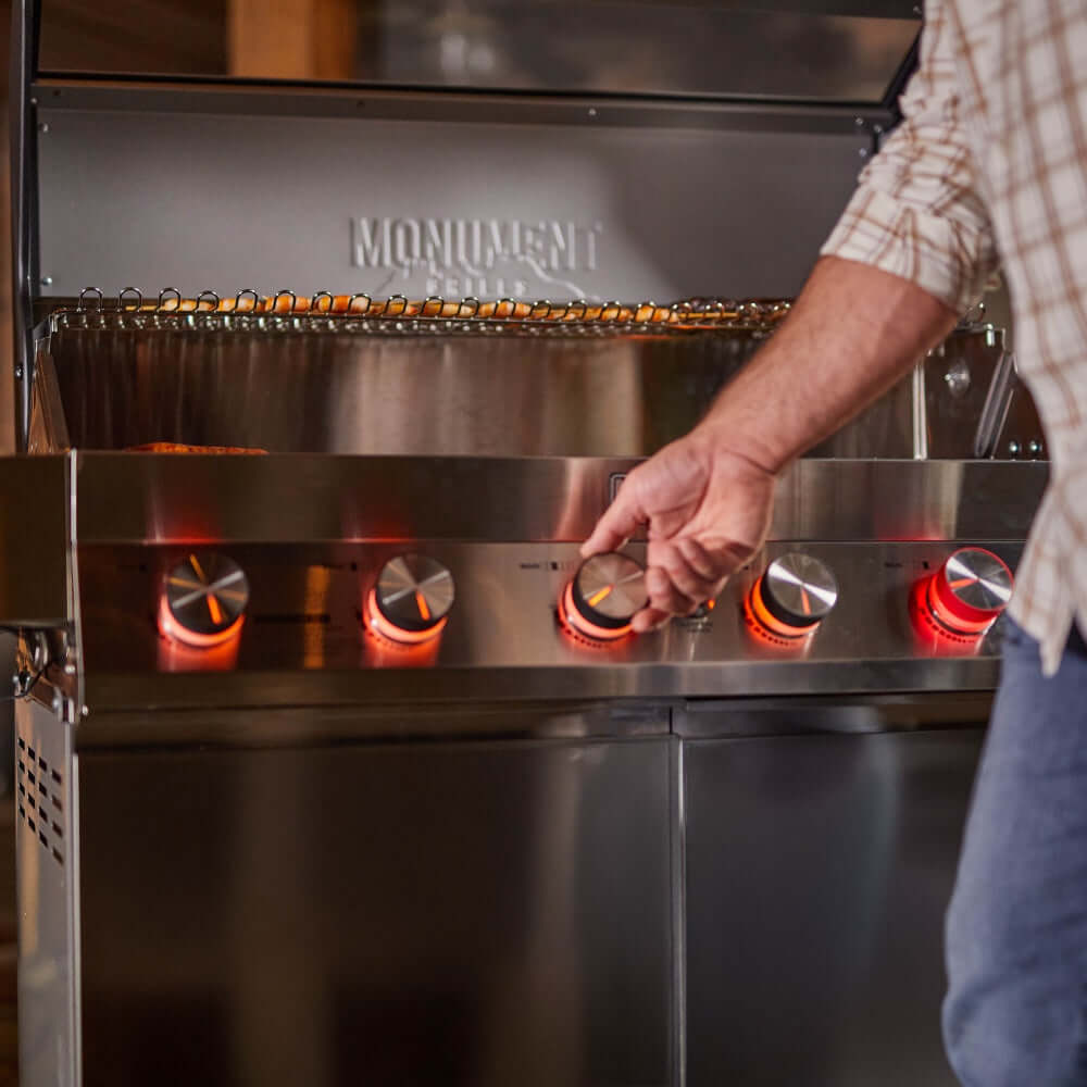 Monument Grills Denali 605Pro | Stainless Smart Propane Gas Grill SpadezStore