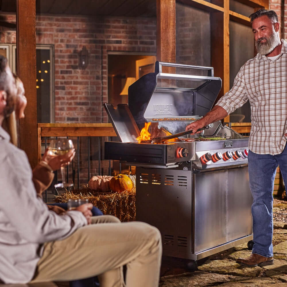 Monument Grills Denali 605Pro | Stainless Smart Propane Gas Grill SpadezStore