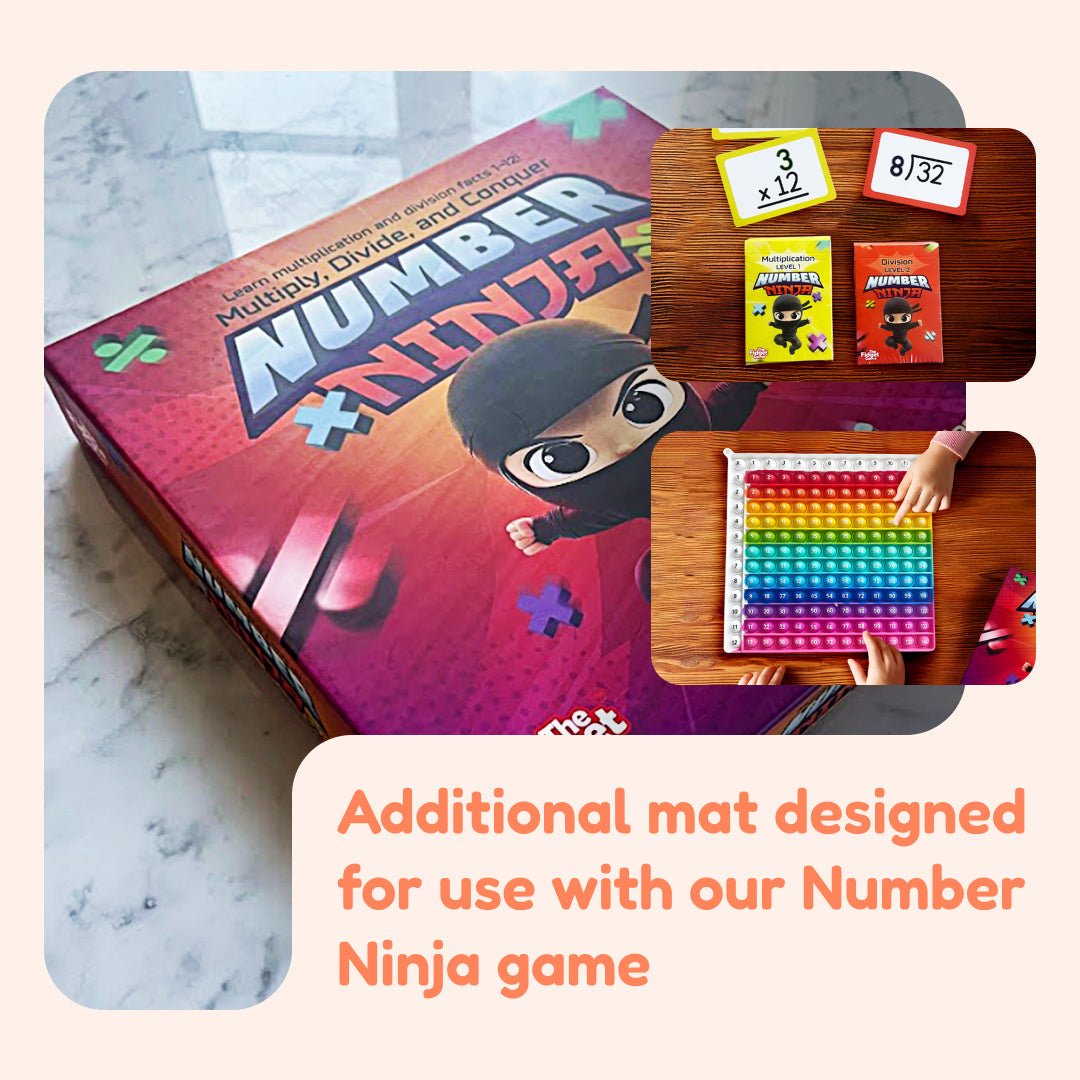 The Fidget Games Multiplication and Division Mat